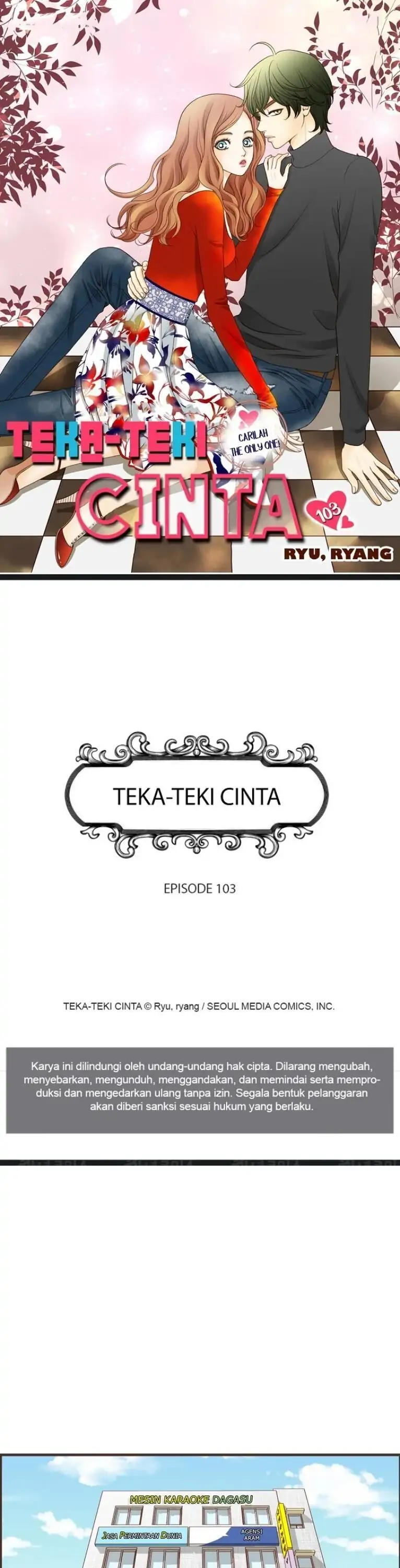 Teka - Teki Cinta [Official]-Chapter 103